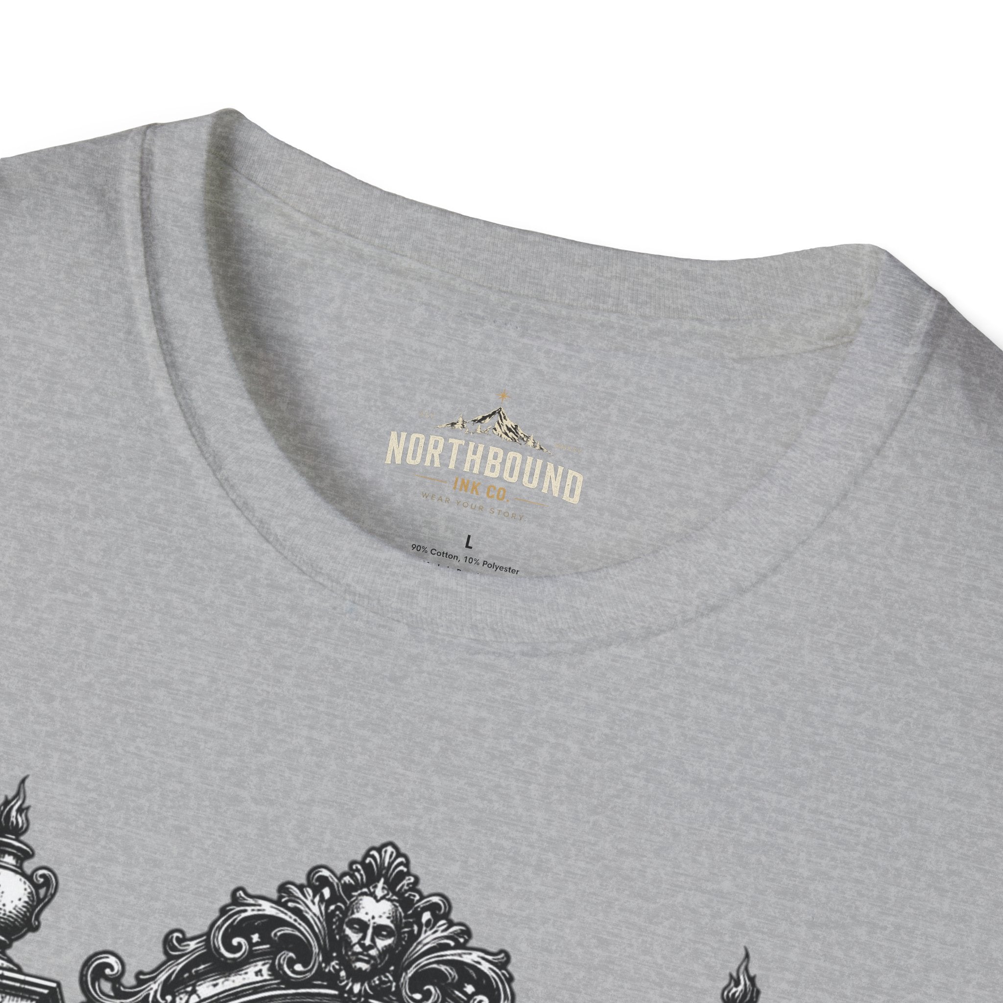 The Unexamined Life T-Shirt — Philosophical Mirror Graphic Tee