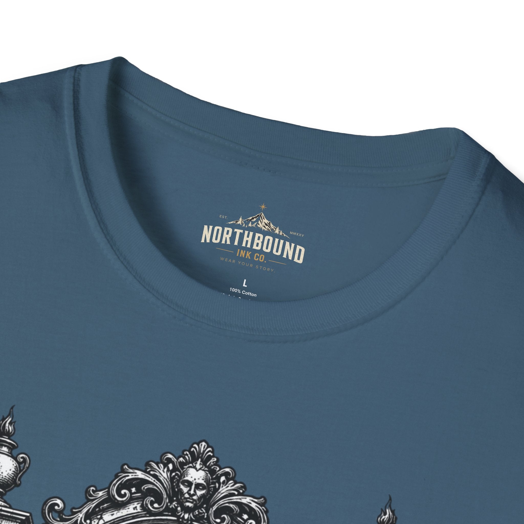 The Unexamined Life T-Shirt — Philosophical Mirror Graphic Tee