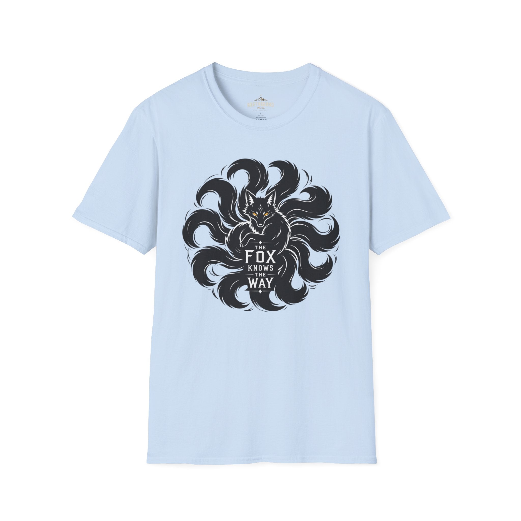 Fox Tails T-Shirt — "The Fox Knows the Way" Graphic Tee