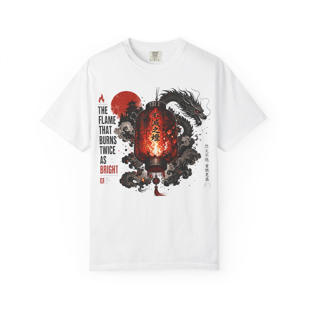 Dragon Lantern T-Shirt — “The Flame That Burns Twice As Bright”
