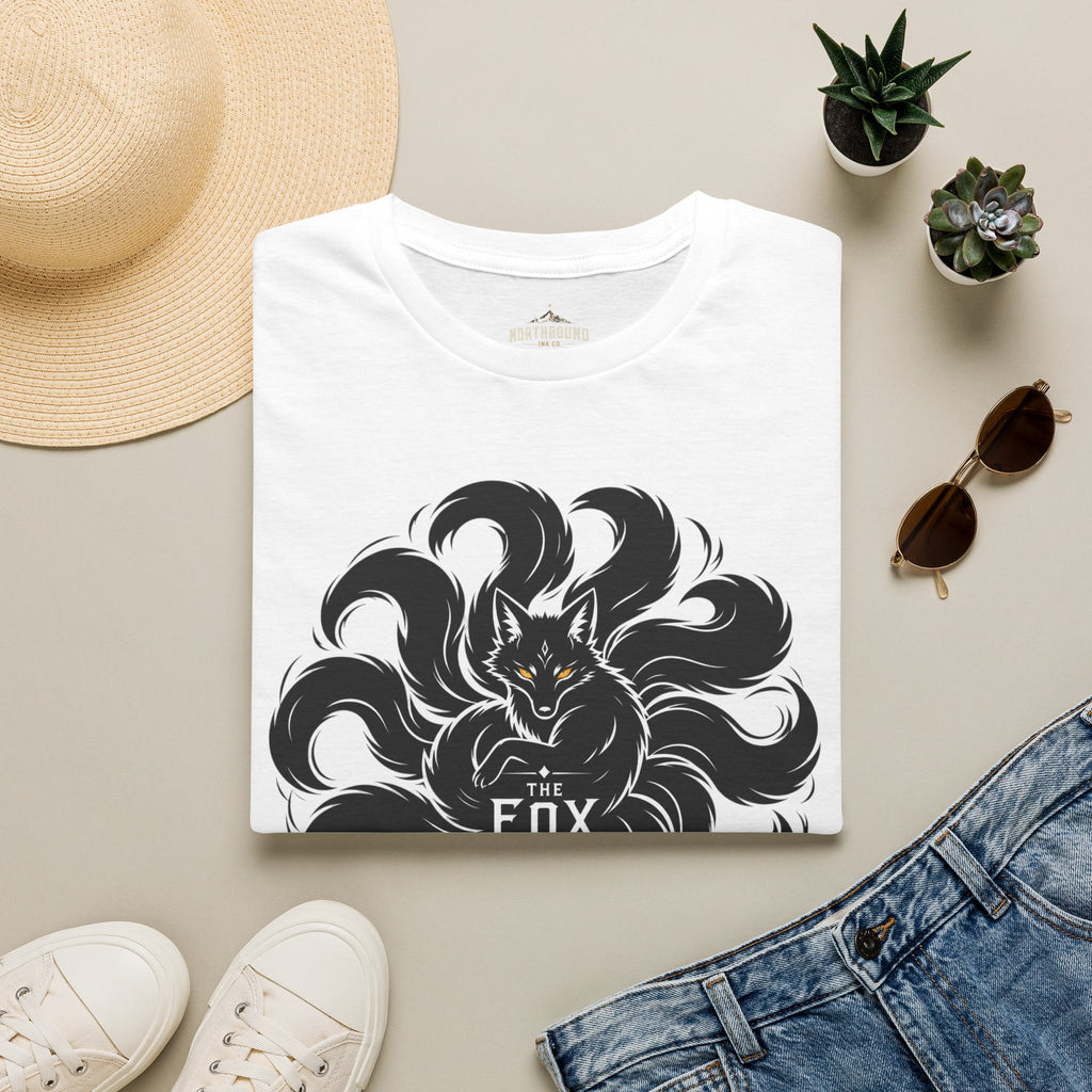 Fox Tails T-Shirt — "The Fox Knows the Way" Graphic Tee