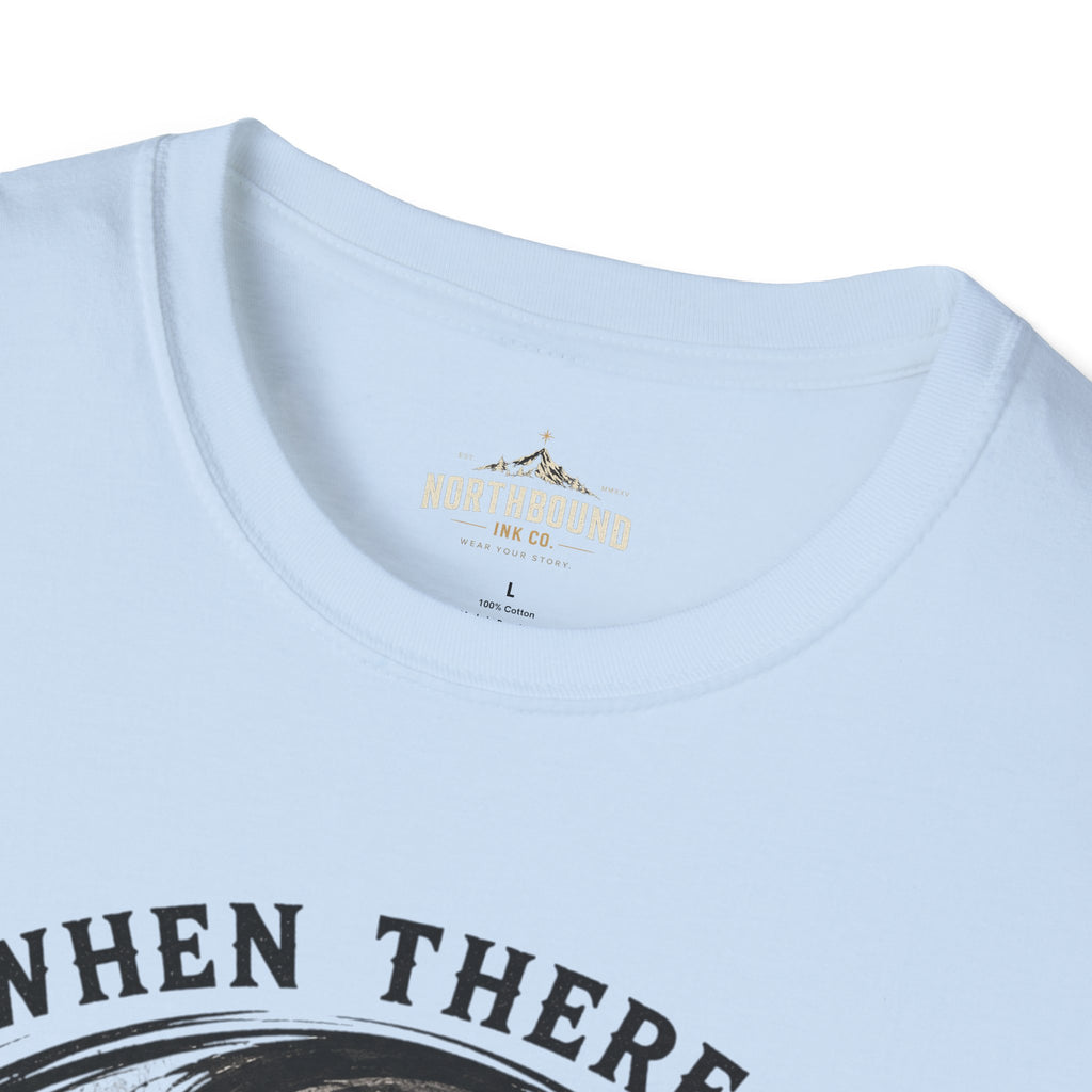 Warrior Yin Yang T-Shirt — "When There Is No Enemy Within" Inspirational Graphic Tee