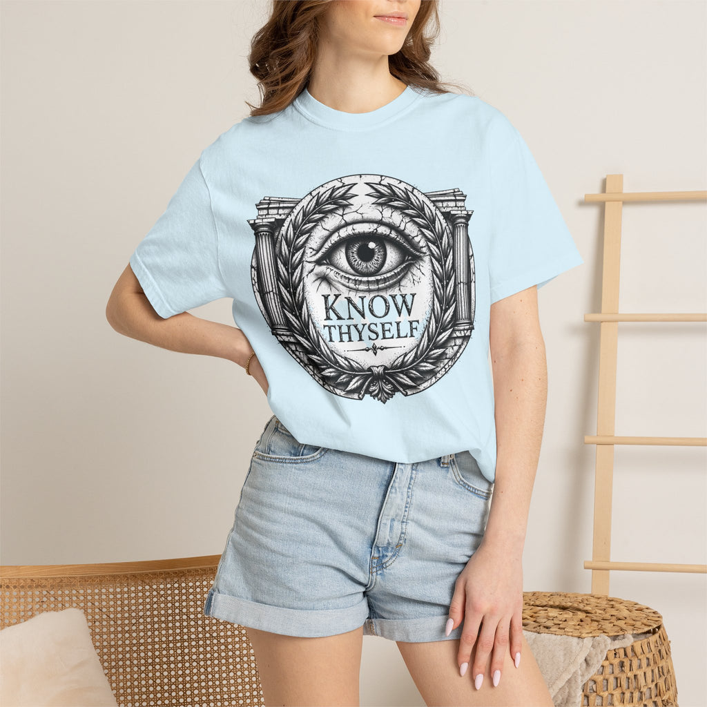 Know Thyself Eye T-Shirt — Vintage Masonic All-Seeing Eye Graphic Tee