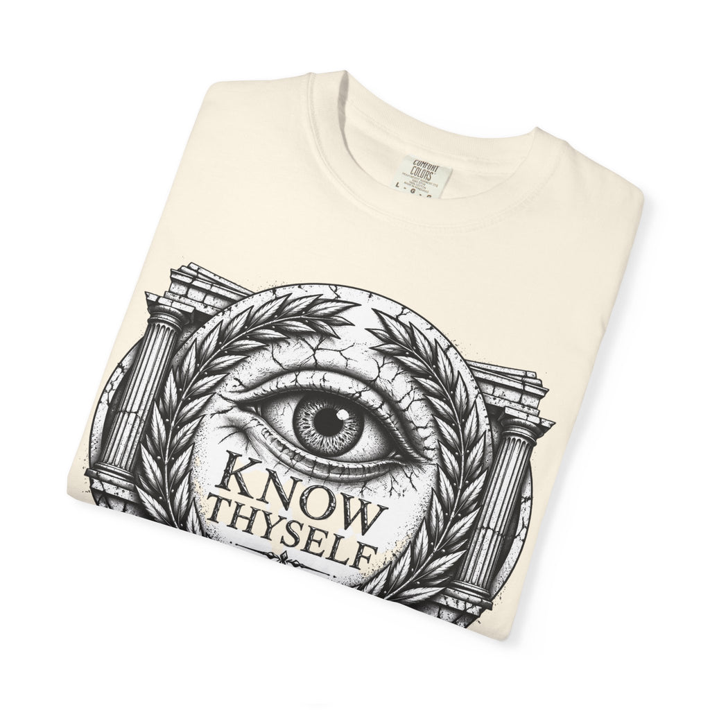 Know Thyself Eye T-Shirt — Vintage Masonic All-Seeing Eye Graphic Tee