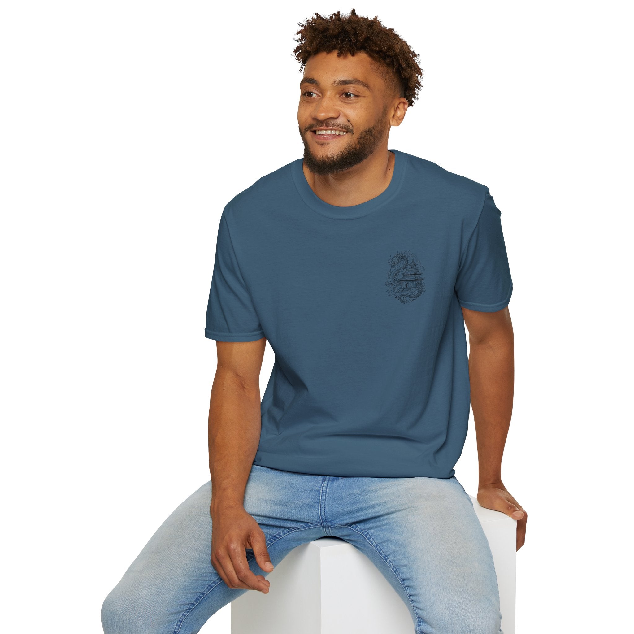 Dragon Temple T-Shirt — Asian Dragon Graphic Tee