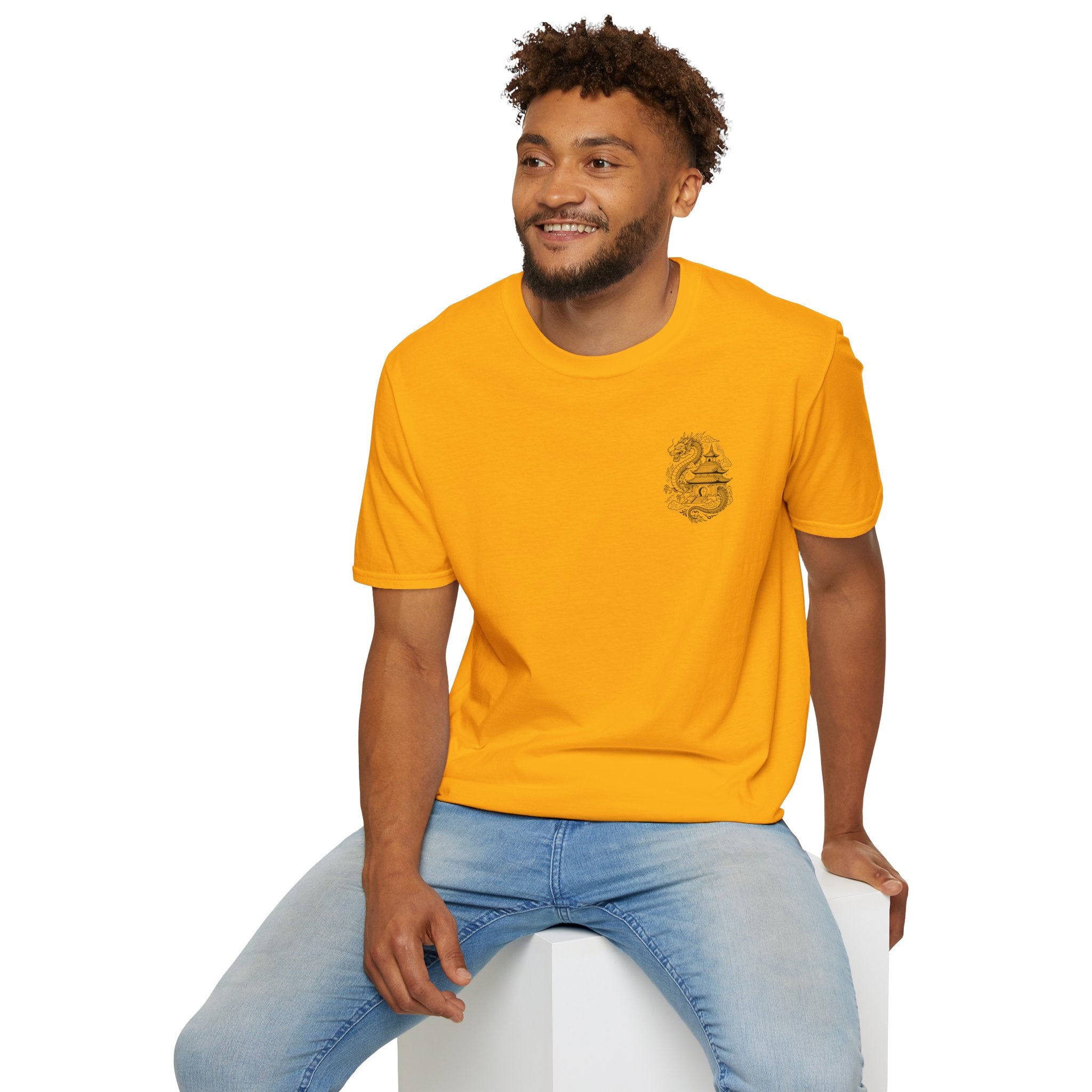 Dragon Temple T-Shirt — Asian Dragon Graphic Tee