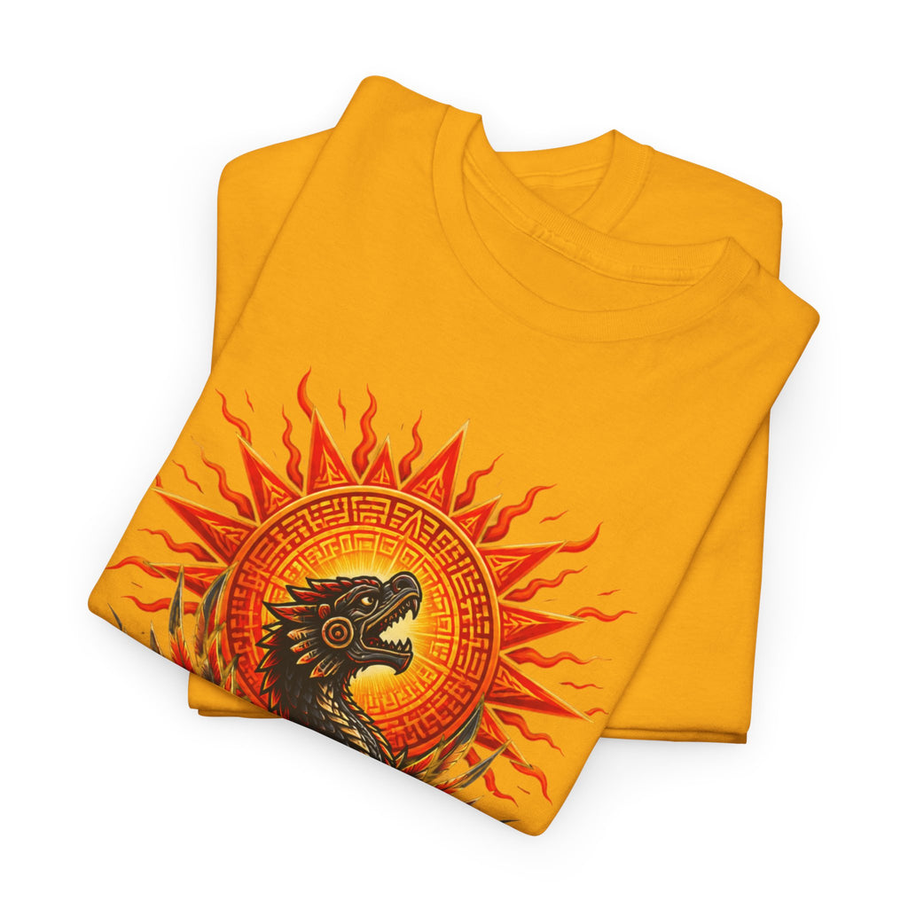 Dragon Sun Tee — Fiery Oriental Dragon Graphic T-Shirt