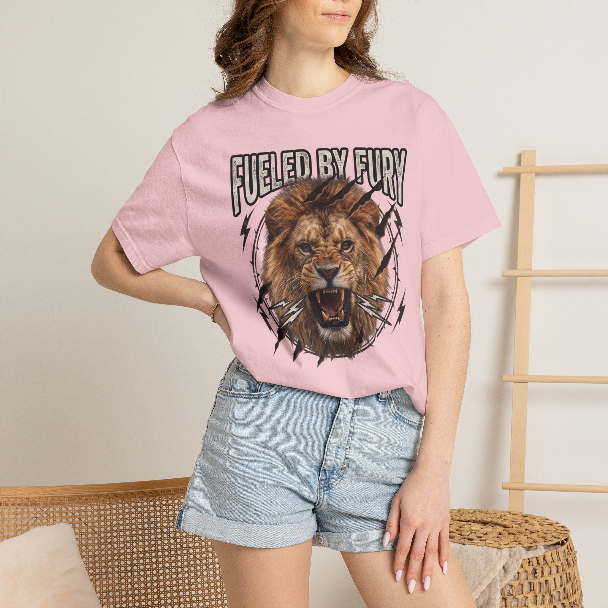 Fueled By Fury Lion T-Shirt