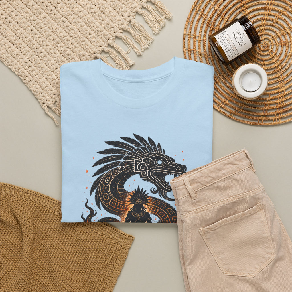 Walk Through the Fire Dragon T-Shirt — Inspirational Flame Graphic Tee