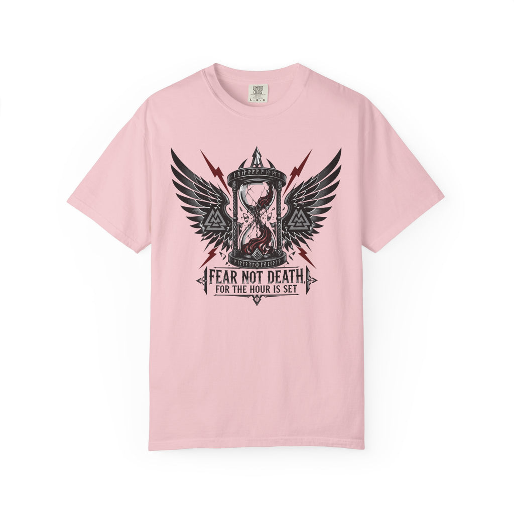 Fear Not Death Hourglass Graphic T-Shirt