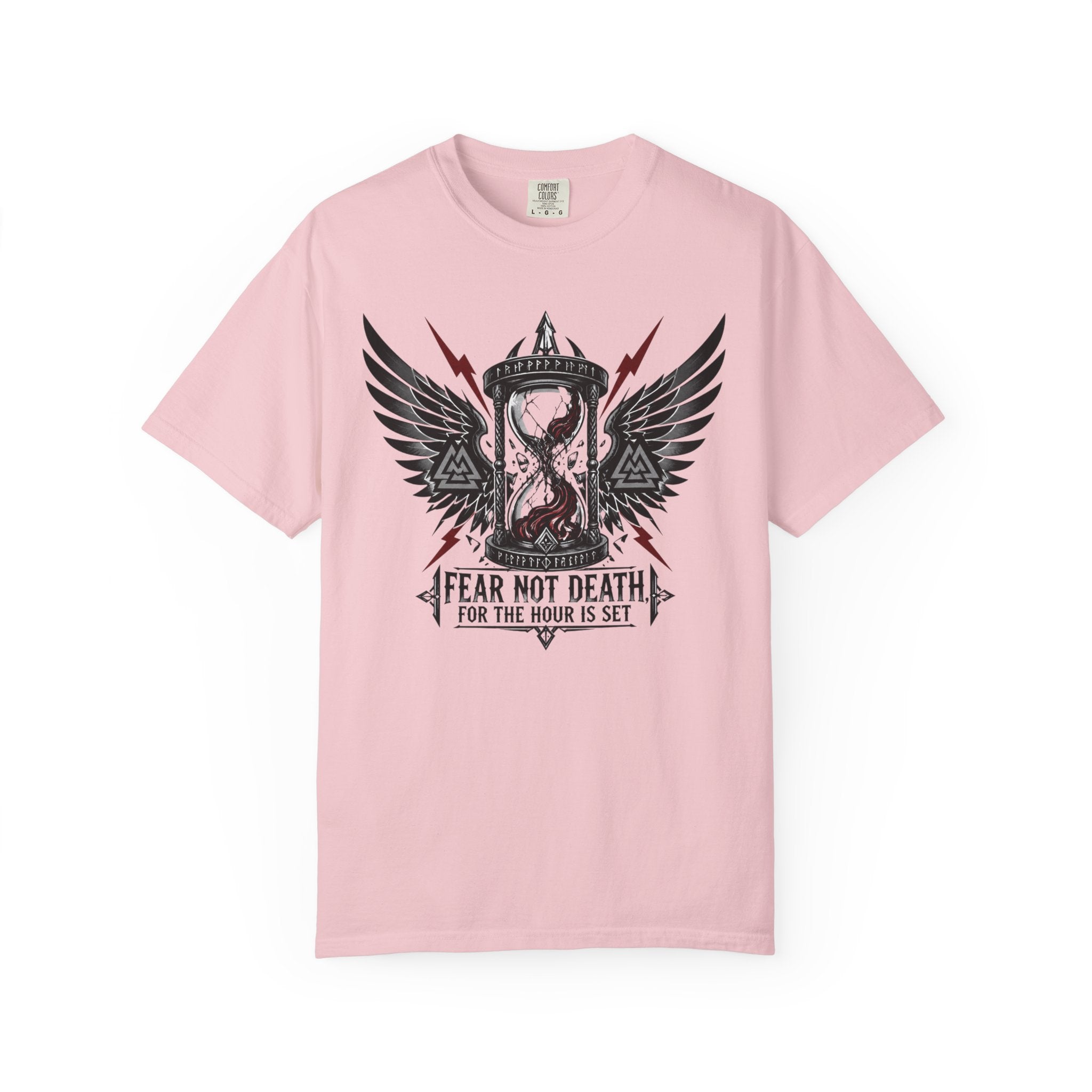 Fear Not Death Hourglass Graphic T-Shirt