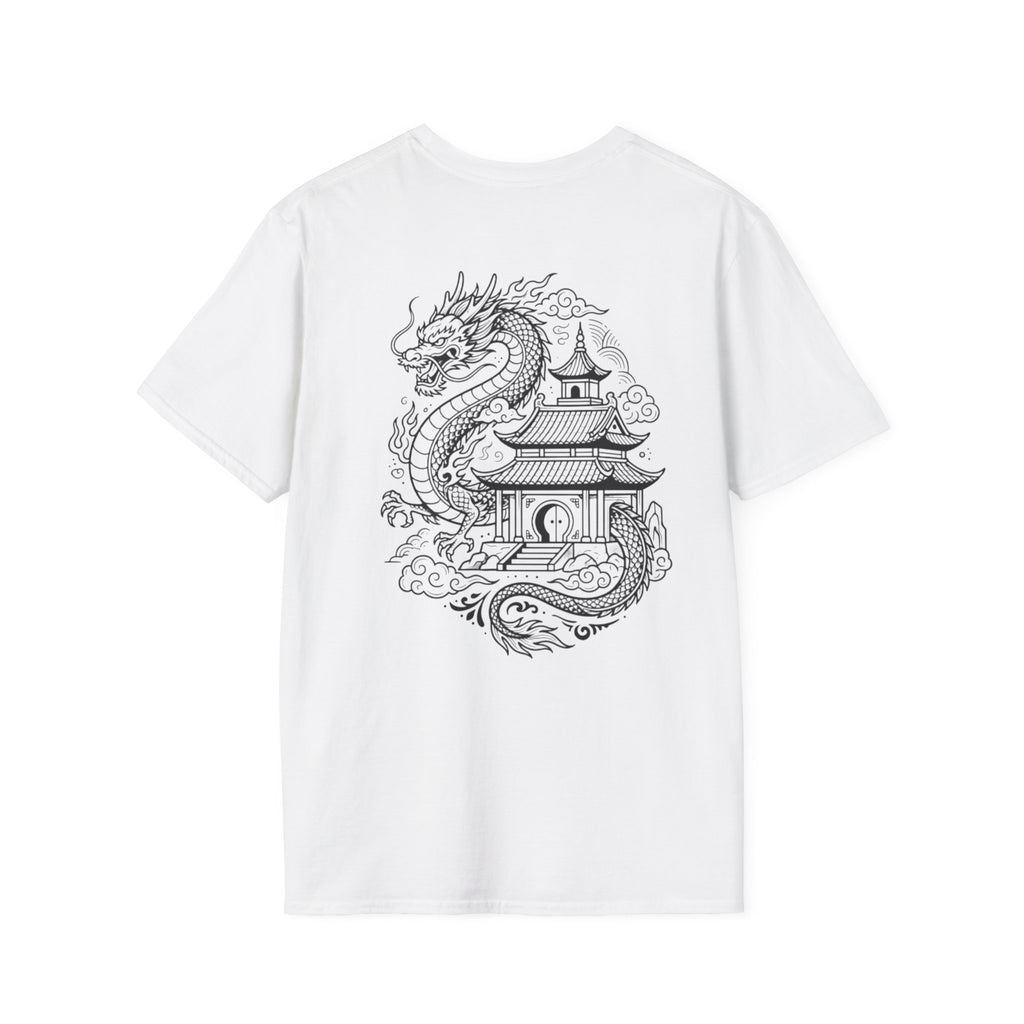 Dragon Temple T-Shirt — Asian Dragon Graphic Tee