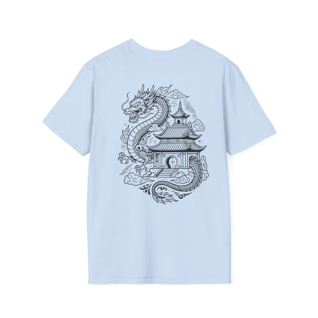 Dragon Temple T-Shirt — Asian Dragon Graphic Tee