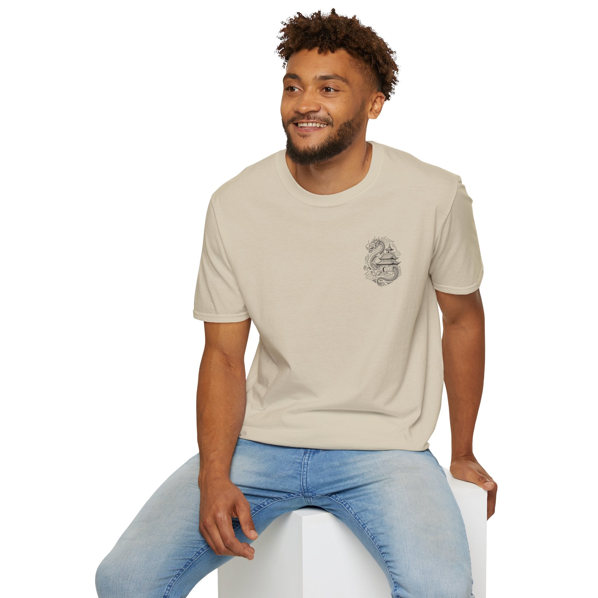 Dragon Temple T-Shirt — Asian Dragon Graphic Tee