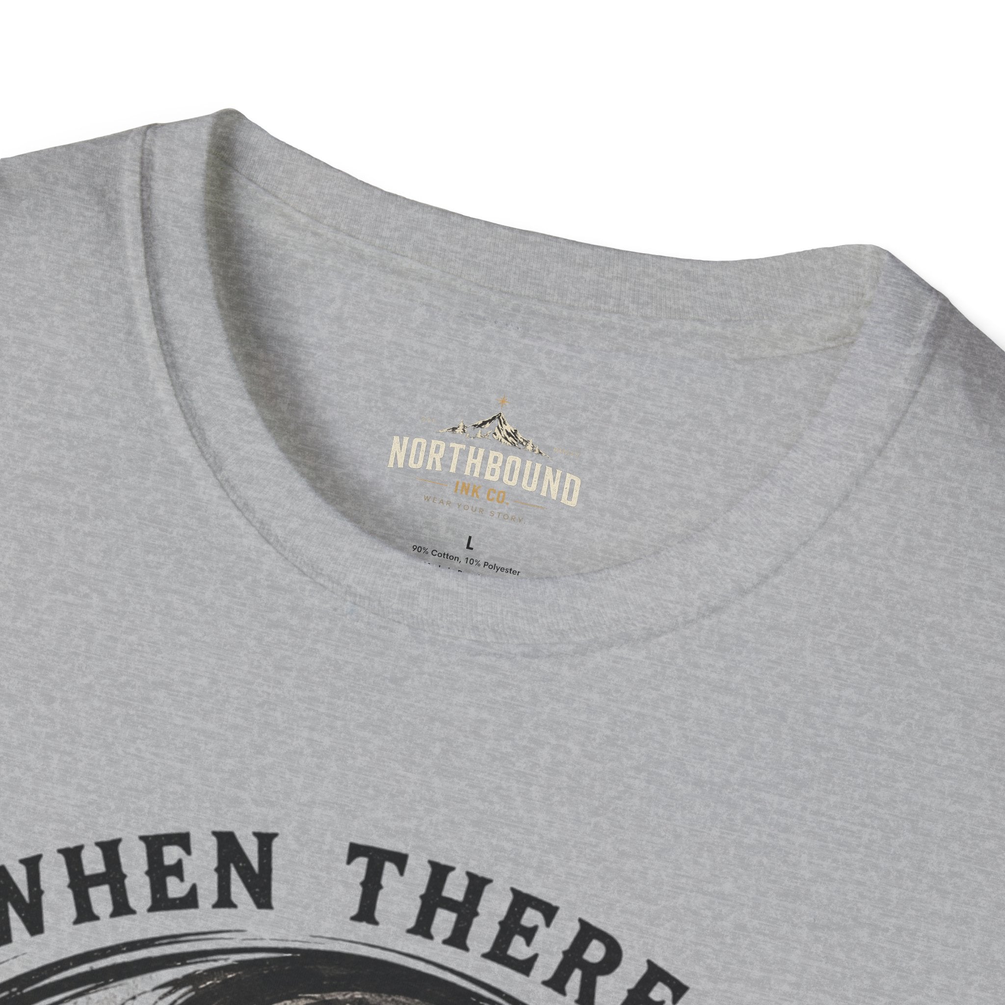 Warrior Yin Yang T-Shirt — "When There Is No Enemy Within" Inspirational Graphic Tee