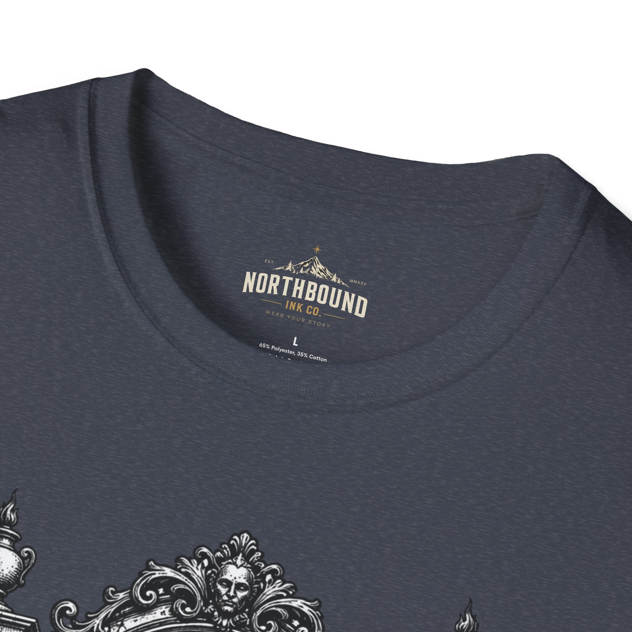 The Unexamined Life T-Shirt — Philosophical Mirror Graphic Tee