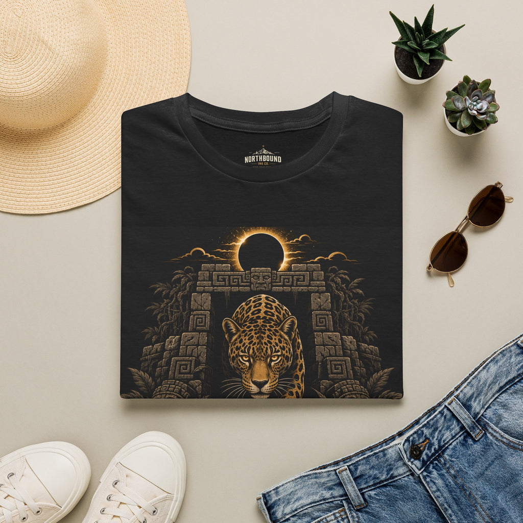 Jaguar Walks Between Worlds T-Shirt