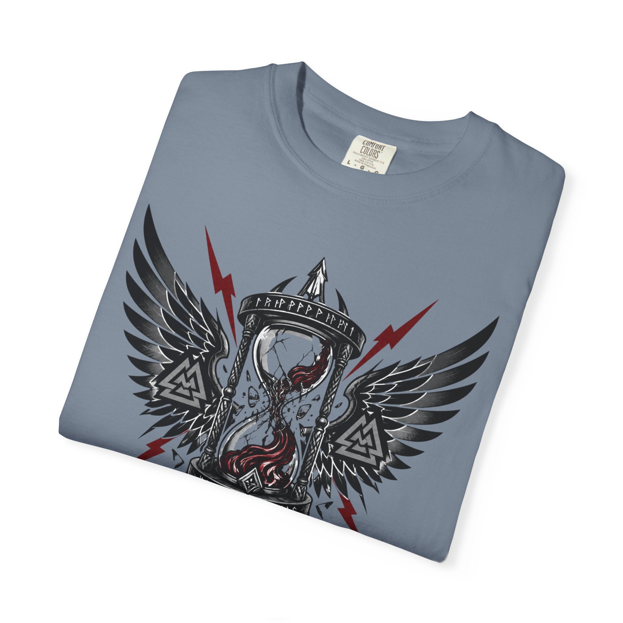 Fear Not Death Hourglass Graphic T-Shirt