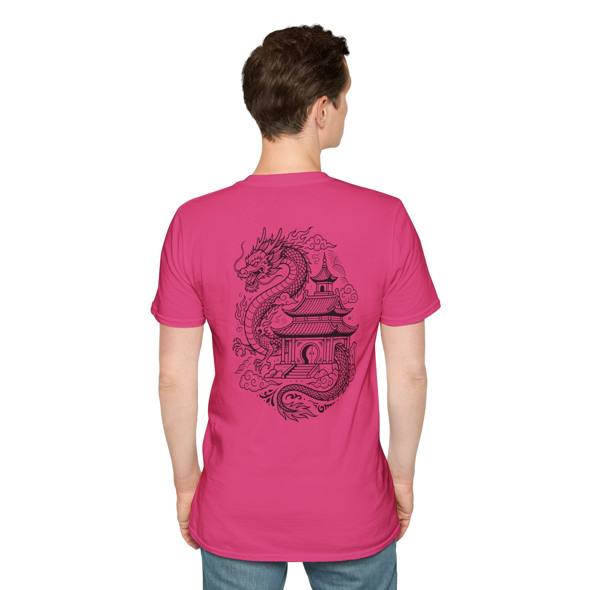 Dragon Temple T-Shirt — Asian Dragon Graphic Tee