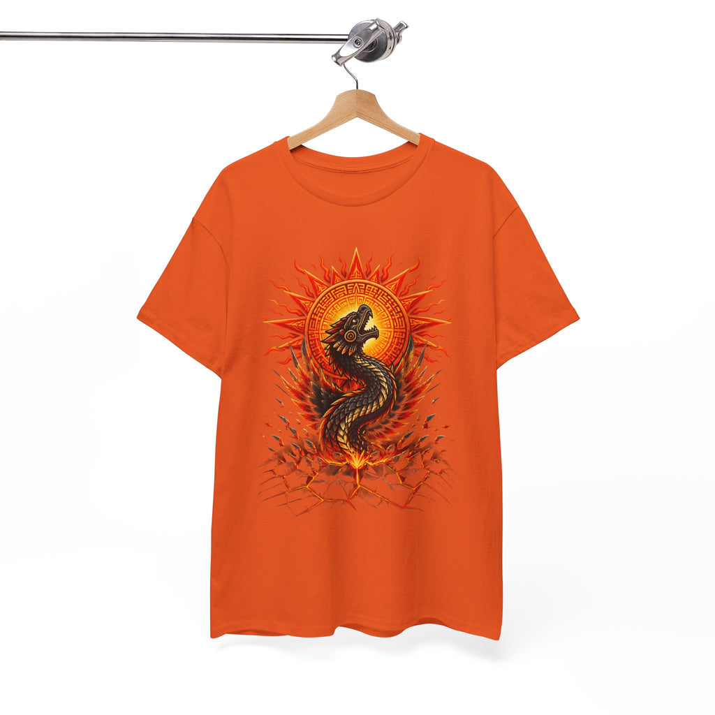 Dragon Sun Tee — Fiery Oriental Dragon Graphic T-Shirt