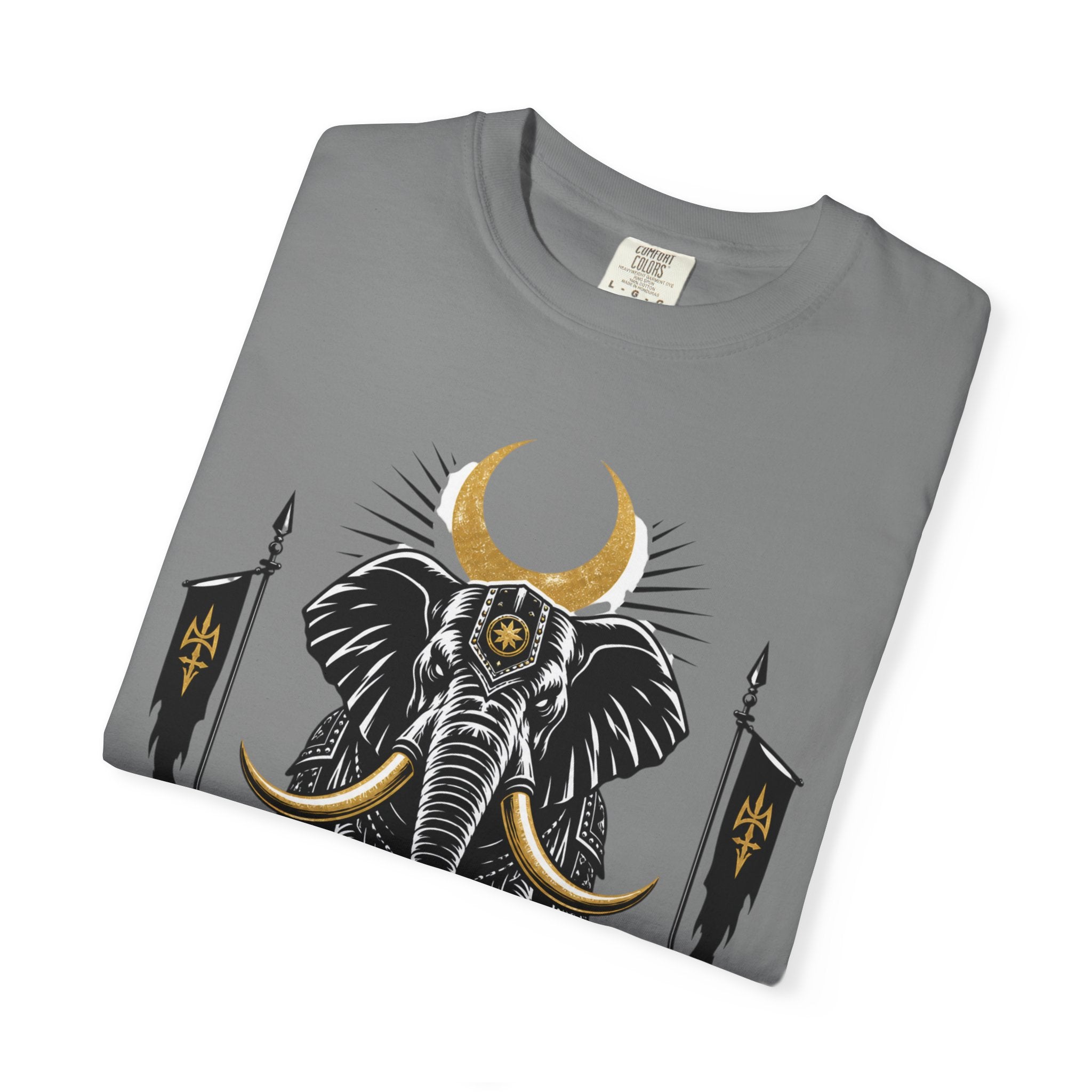 Victory & Sacrifice Elephant T-Shirt — Graphic Warrior Tee
