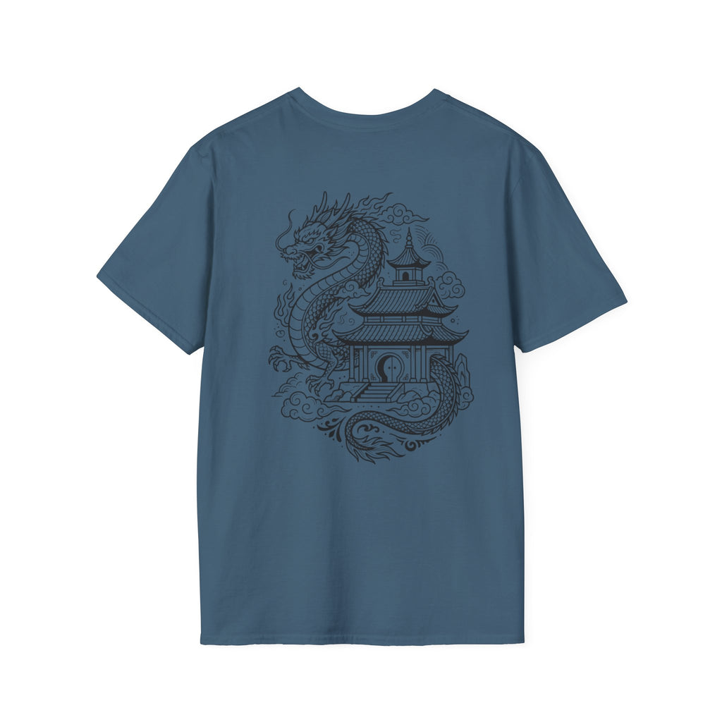 Dragon Temple T-Shirt — Asian Dragon Graphic Tee