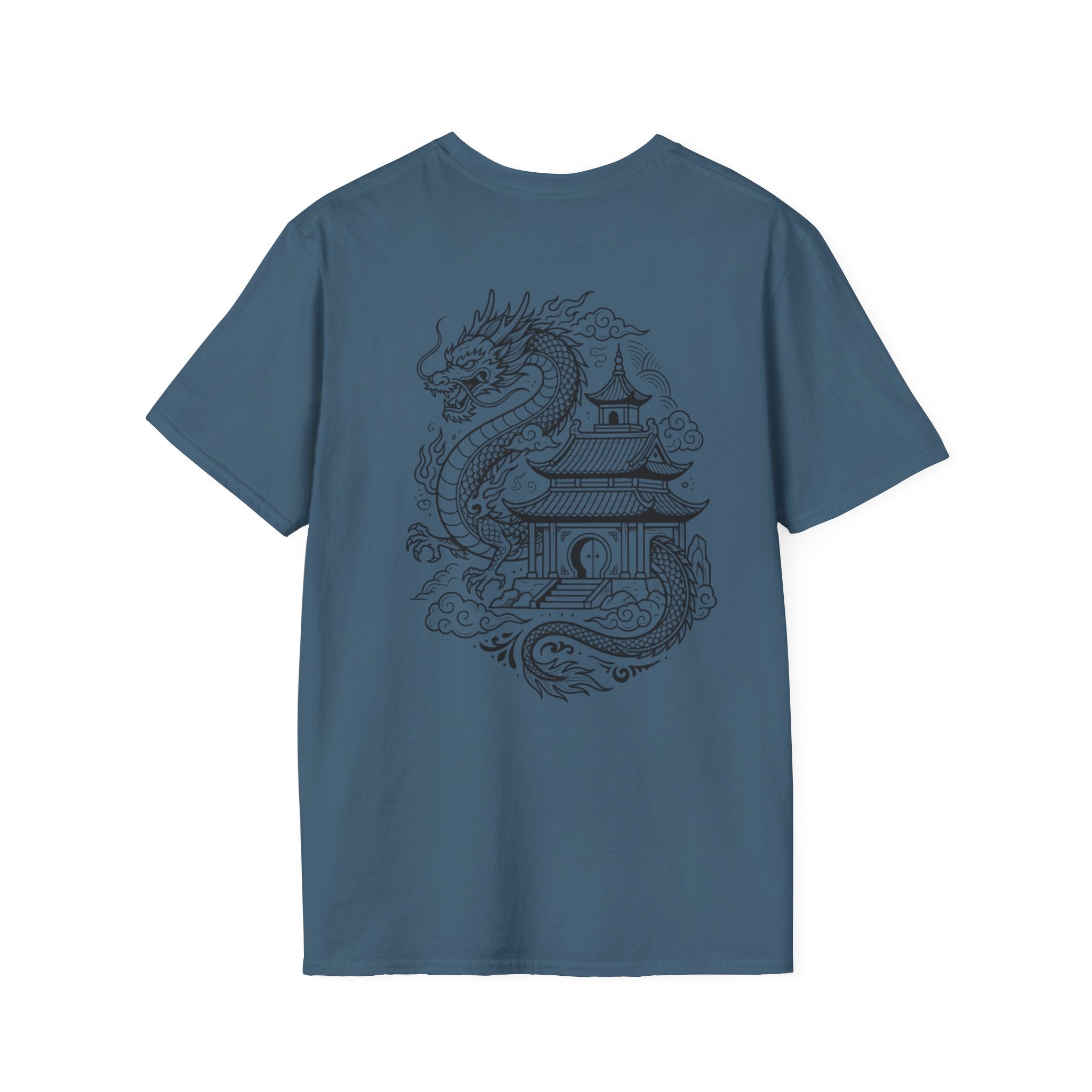Dragon Temple T-Shirt — Asian Dragon Graphic Tee
