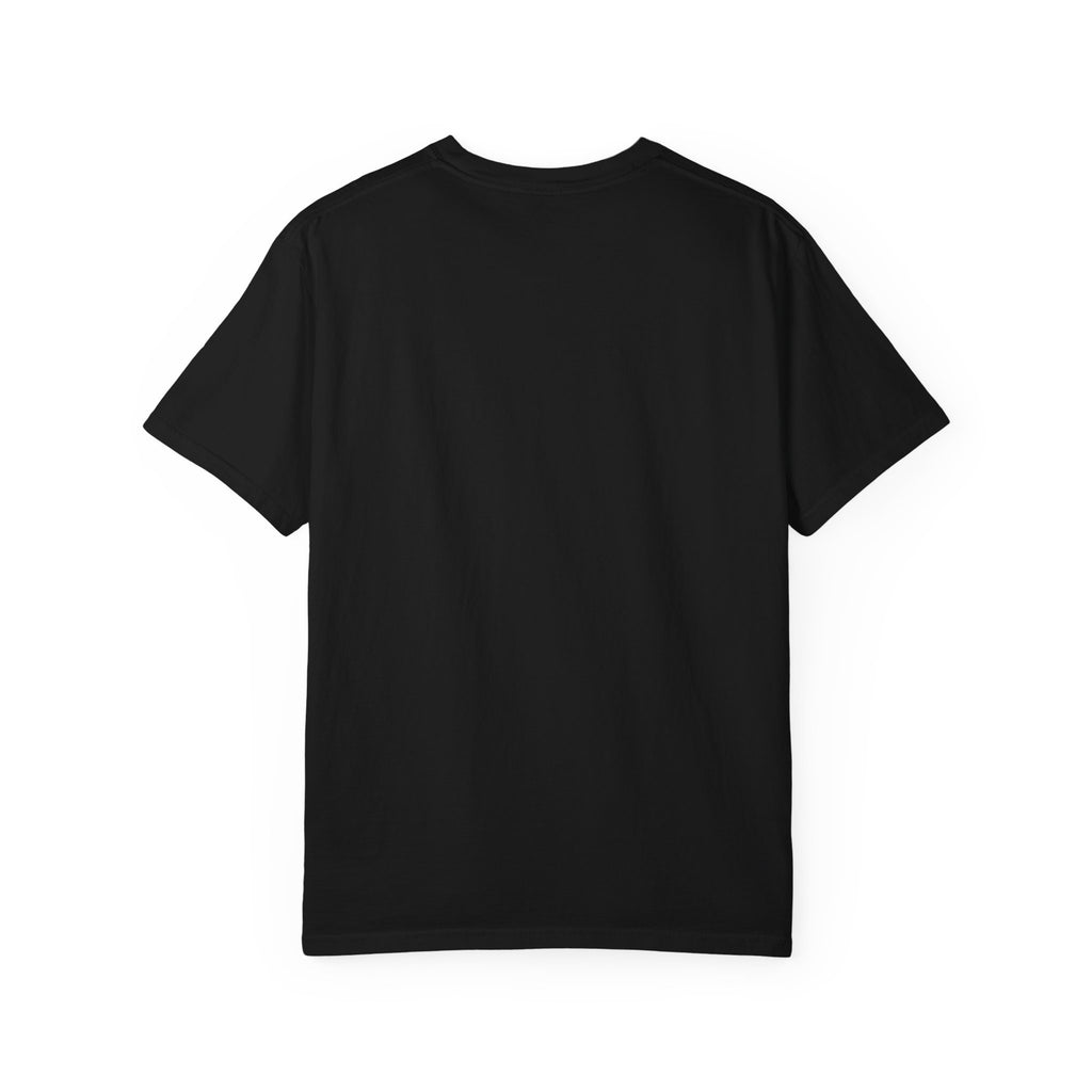Sword & Flame Graphic T-Shirt — "A Sword Is Polished By Fire"