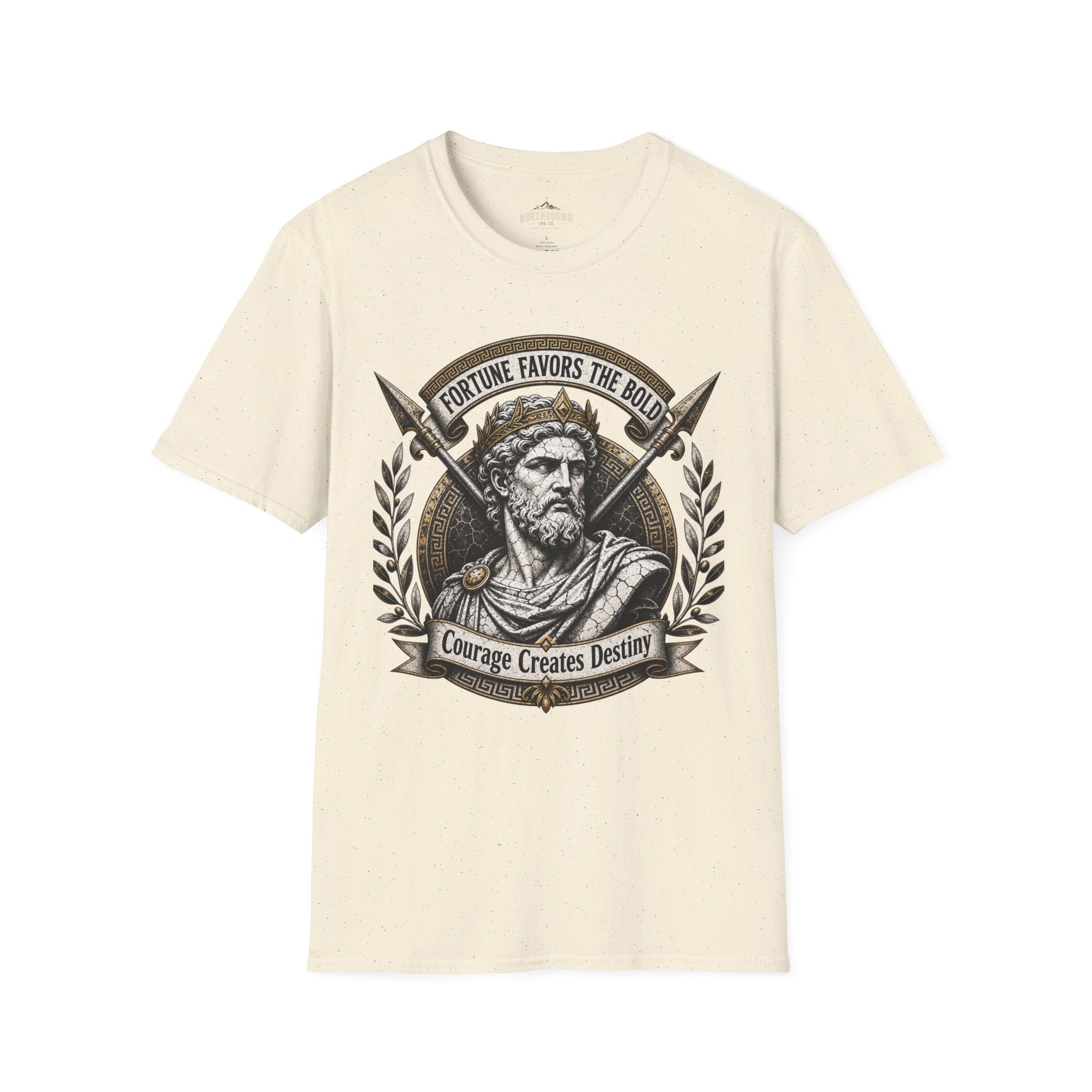 Fortune Favors The Bold T-Shirt — Viking/Norse Warrior Graphic Tee