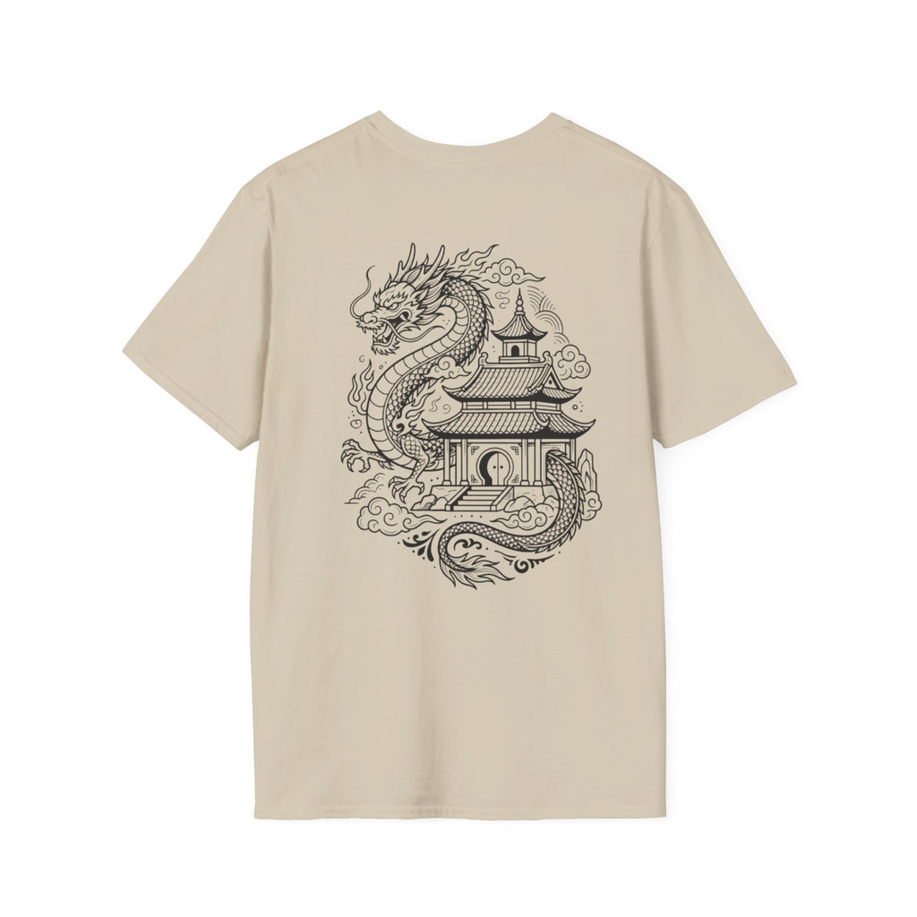 Dragon Temple T-Shirt — Asian Dragon Graphic Tee