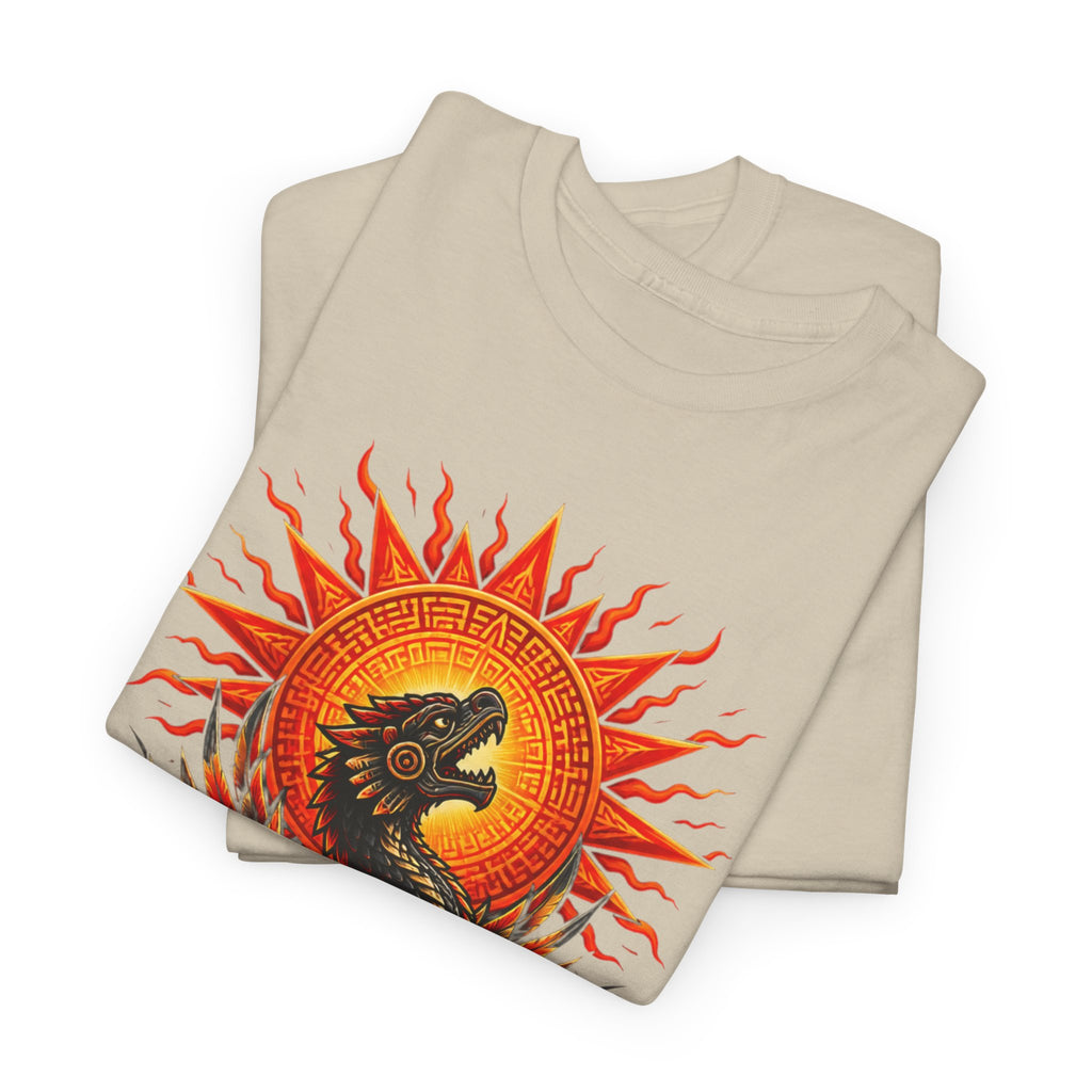 Dragon Sun Tee — Fiery Oriental Dragon Graphic T-Shirt