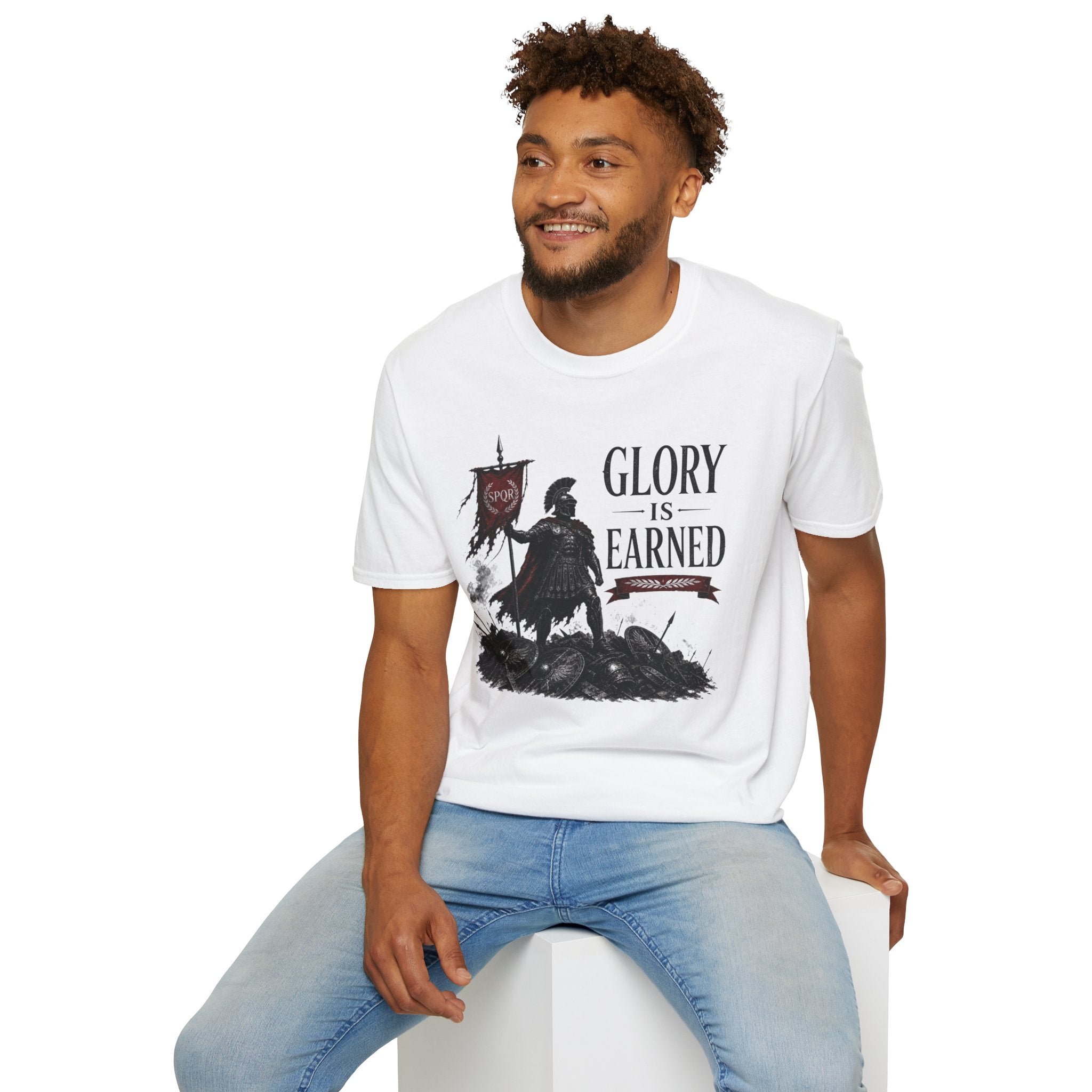 Glory Is Earned Spartan Warrior T-Shirt