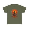Dragon Sun Tee — Fiery Oriental Dragon Graphic T-Shirt