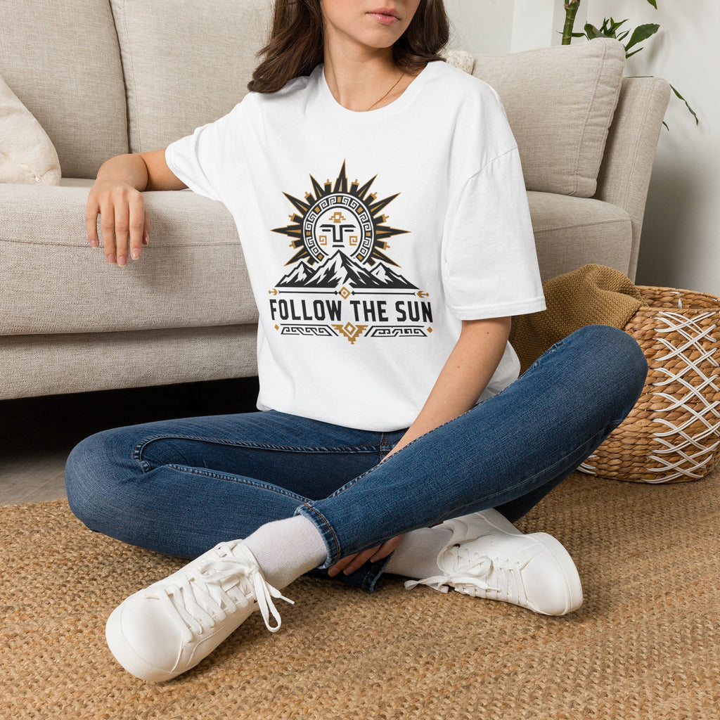 Follow the Sun T-Shirt — Mountain Sun Logo Tee