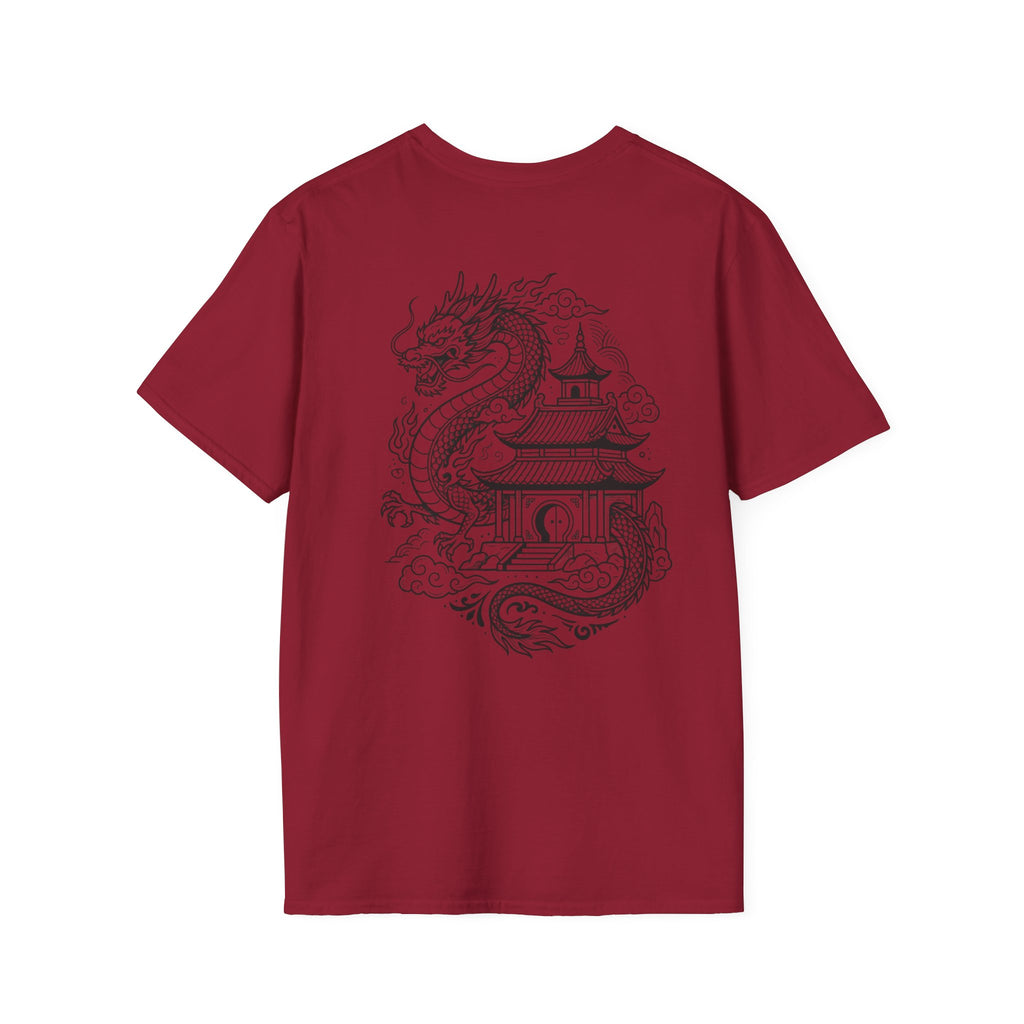 Dragon Temple T-Shirt — Asian Dragon Graphic Tee