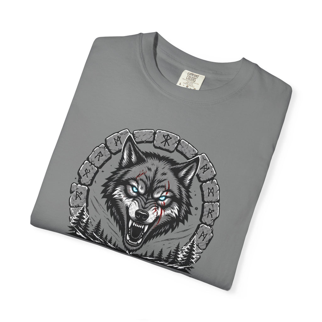 Wolf Head T-Shirt — "Where Wolf Ears Are, Wolf Teeth Are Near" Graphic Tee