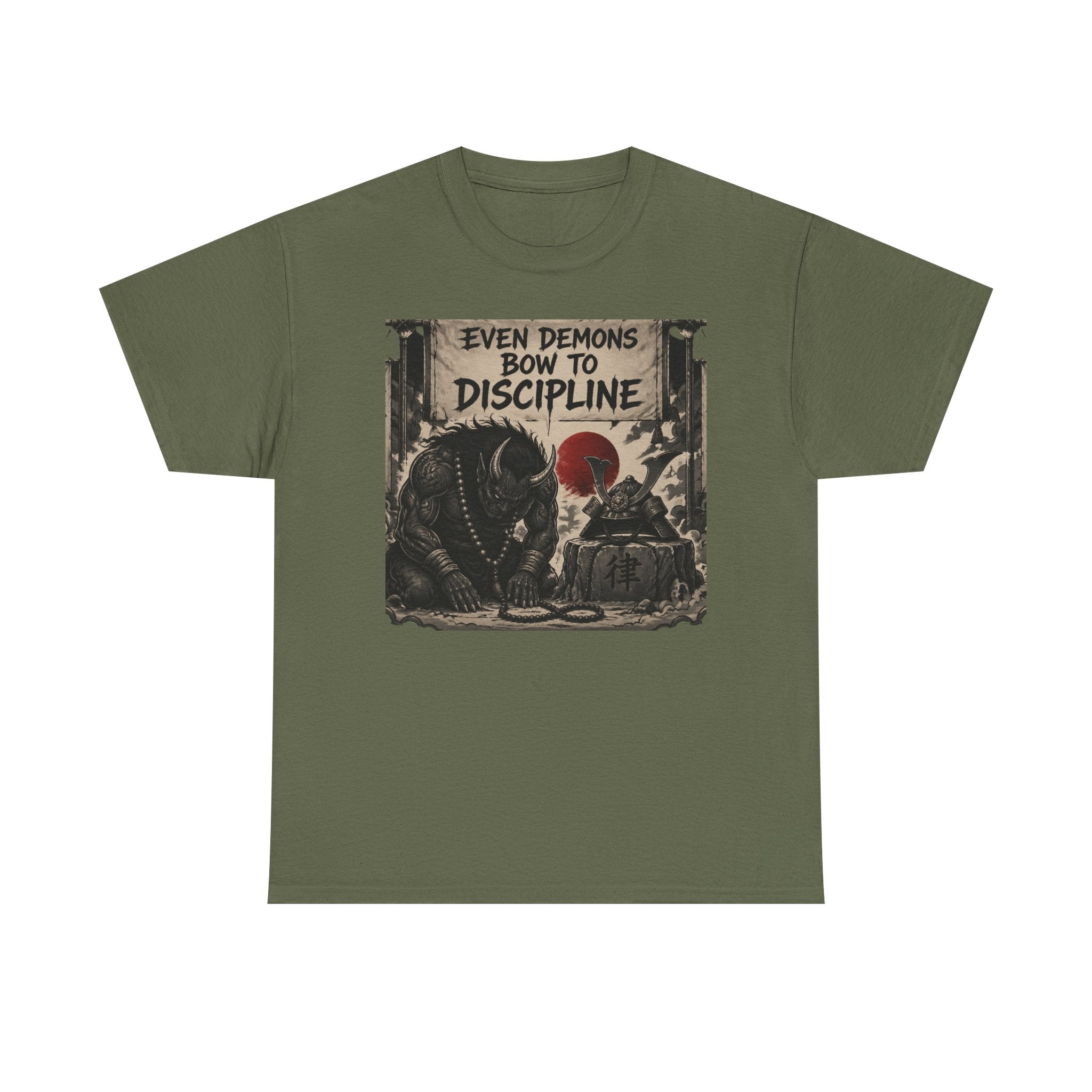Even Demons Bow to Discipline T-Shirt