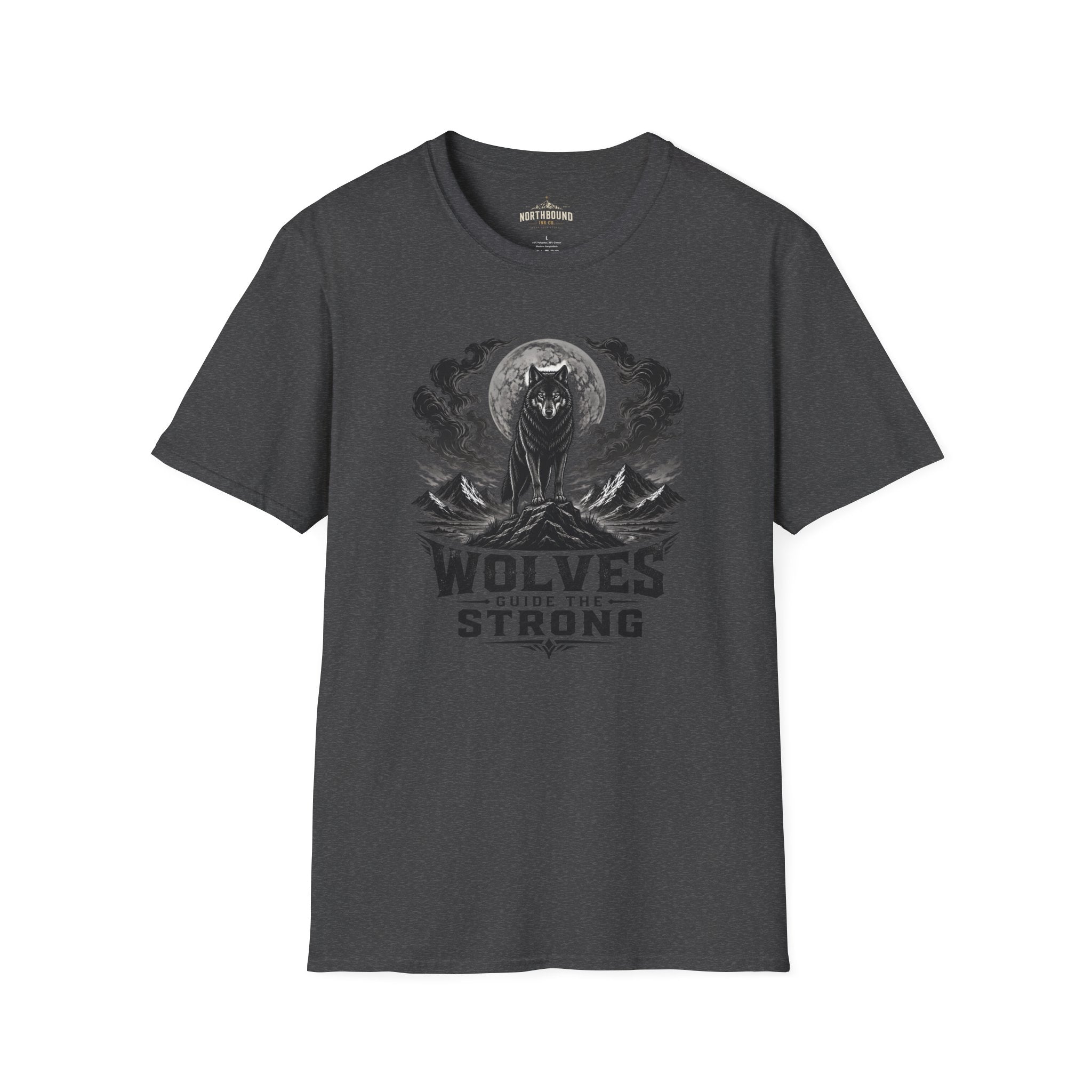 Wolf Moon T-Shirt — 'Wolves Stay Strong' Graphic Tee for Nature & Pack-Loyal Fans