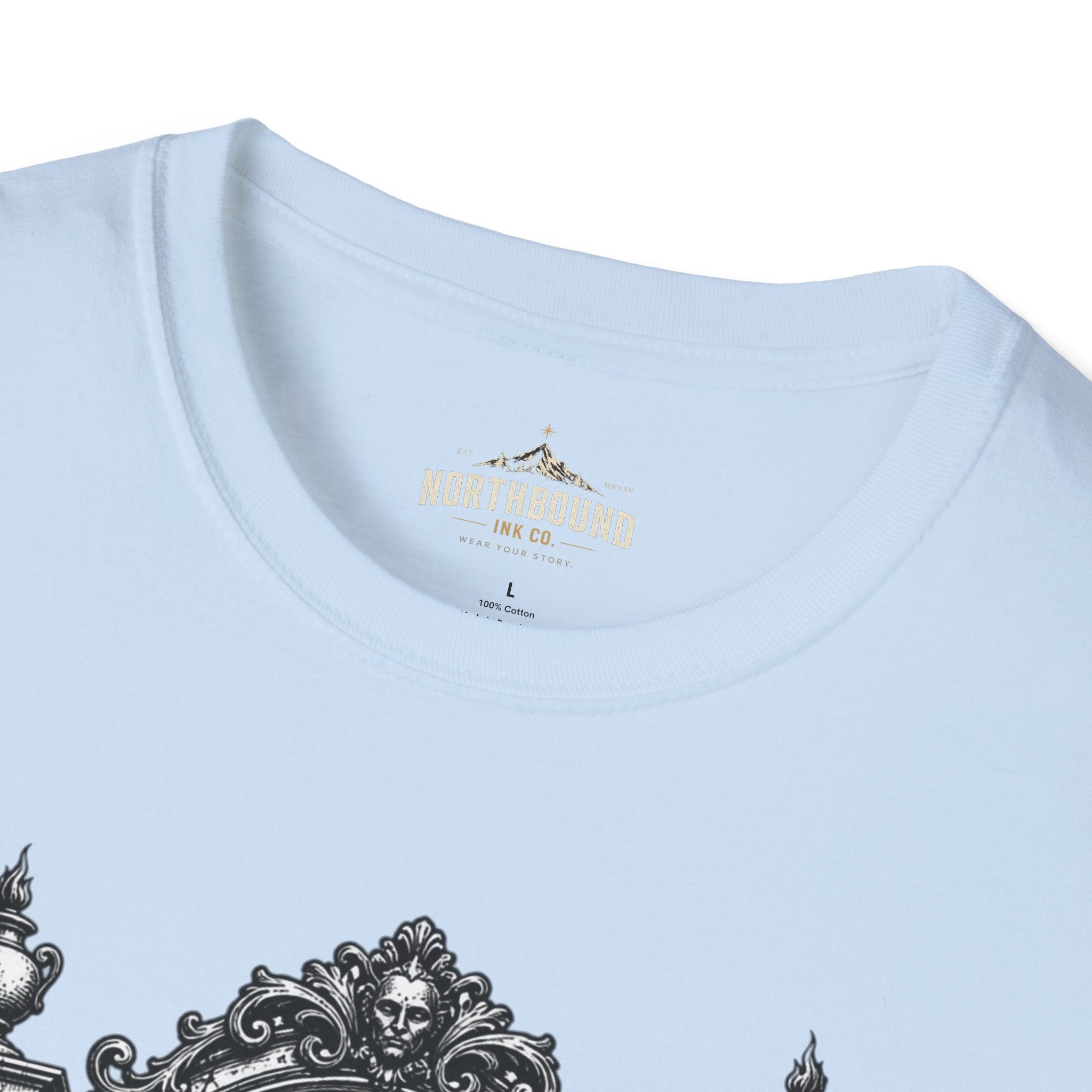 The Unexamined Life T-Shirt — Philosophical Mirror Graphic Tee