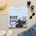 Ride Into The Storm T-Shirt — Dark Rider Graphic Tee