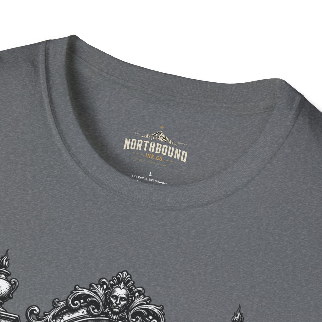The Unexamined Life T-Shirt — Philosophical Mirror Graphic Tee