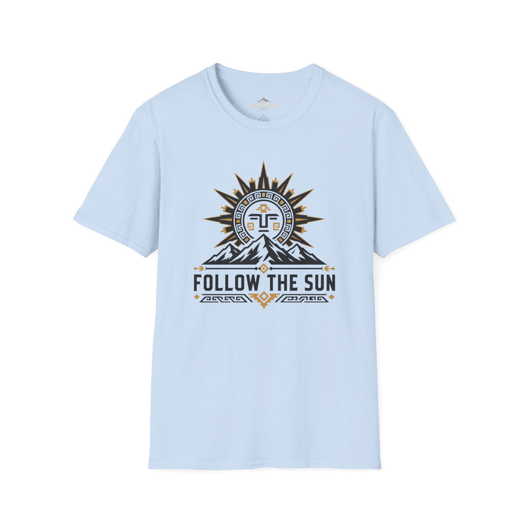 Follow the Sun T-Shirt — Mountain Sun Logo Tee