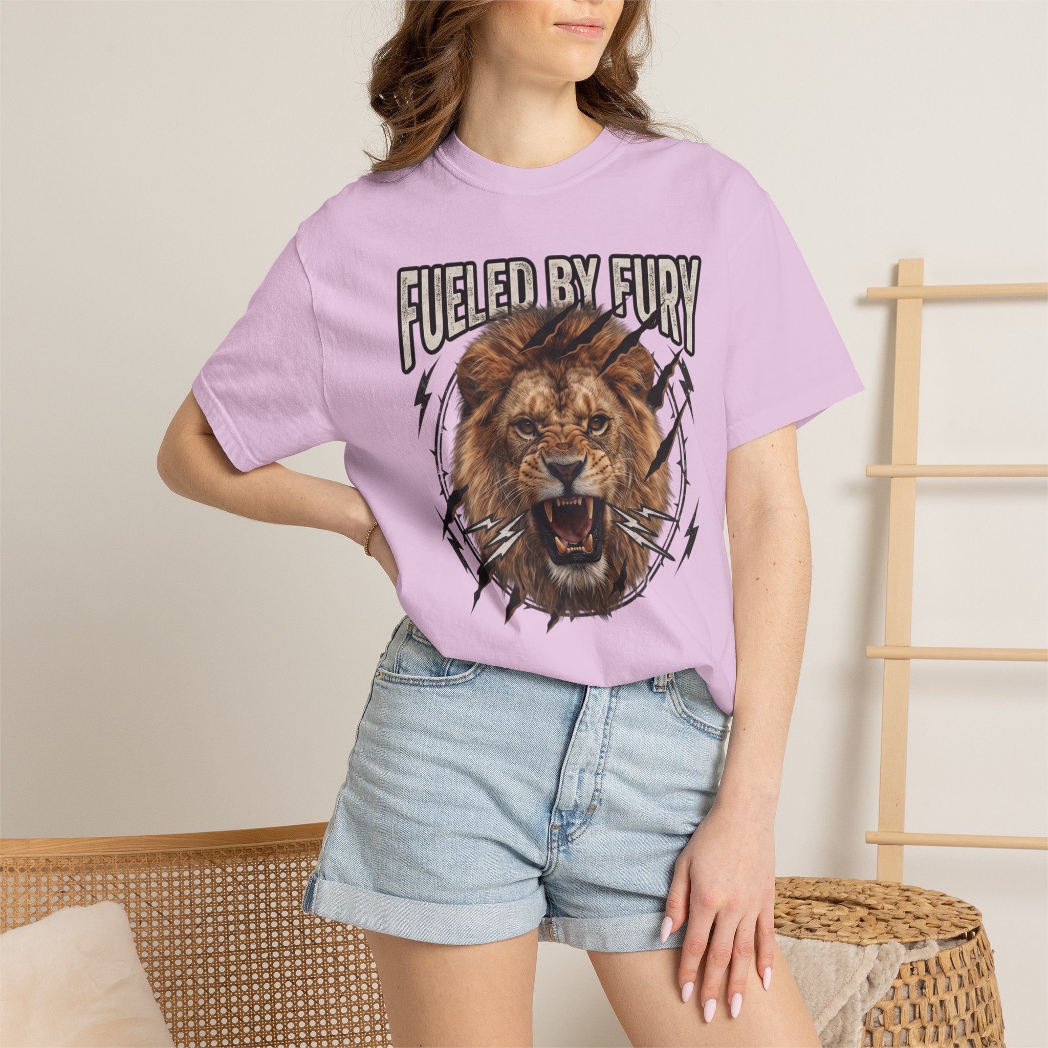 Fueled By Fury Lion T-Shirt