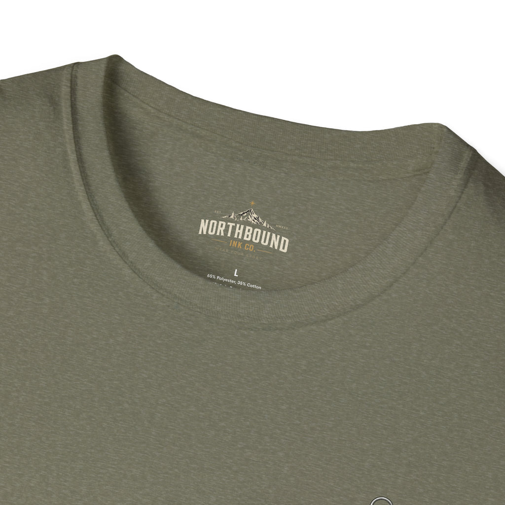 Crocodile & Compass T‑Shirt — Nautical Adventure Graphic Tee
