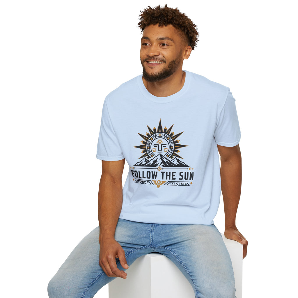 Follow the Sun T-Shirt — Mountain Sun Logo Tee