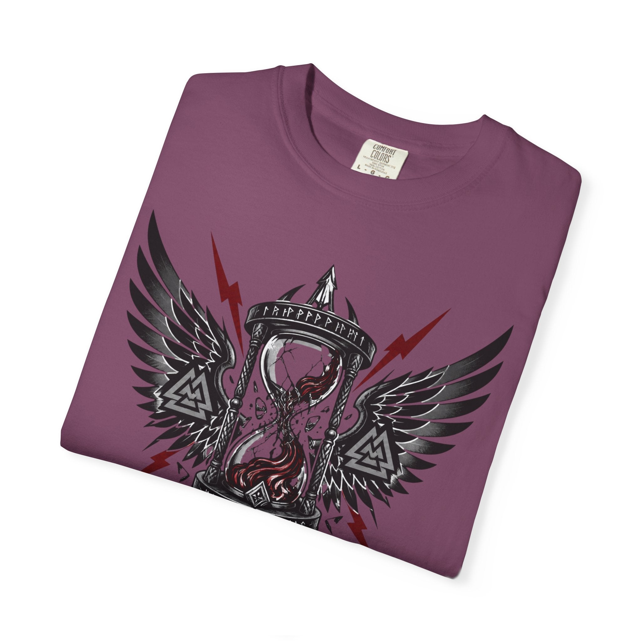 Fear Not Death Hourglass Graphic T-Shirt