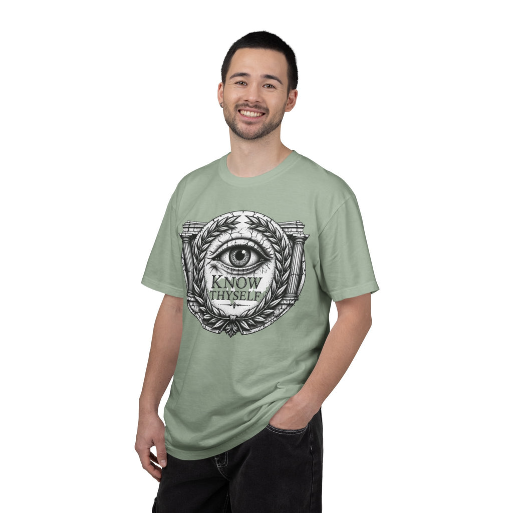 Know Thyself Eye T-Shirt — Vintage Masonic All-Seeing Eye Graphic Tee