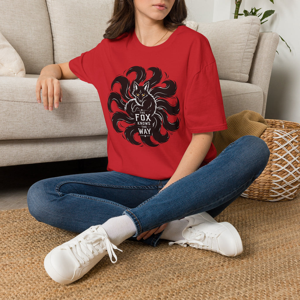 Fox Tails T-Shirt — "The Fox Knows the Way" Graphic Tee