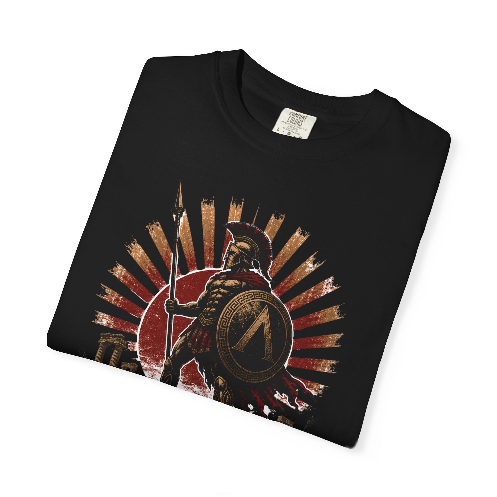 Glory Awaits Spartan Warrior T-Shirt