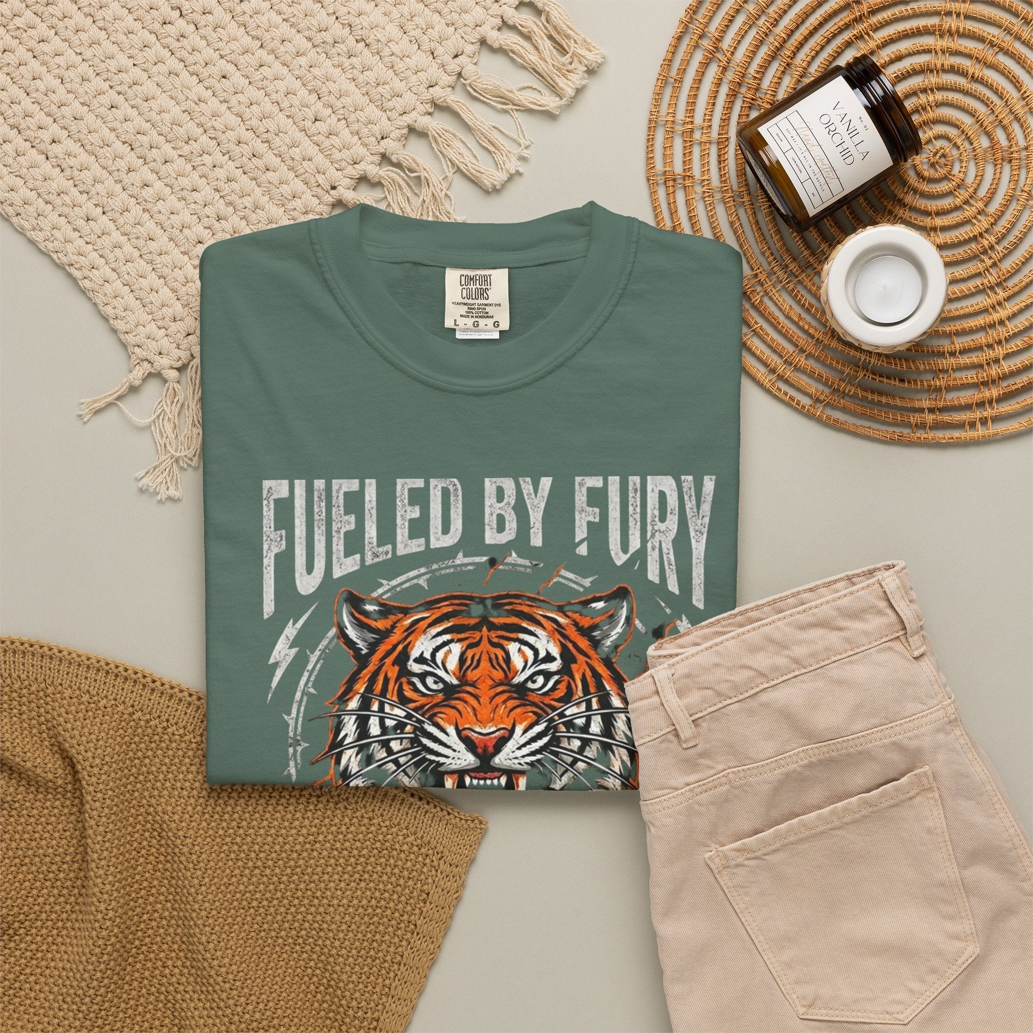 Fueled By Fury Tiger T-Shirt